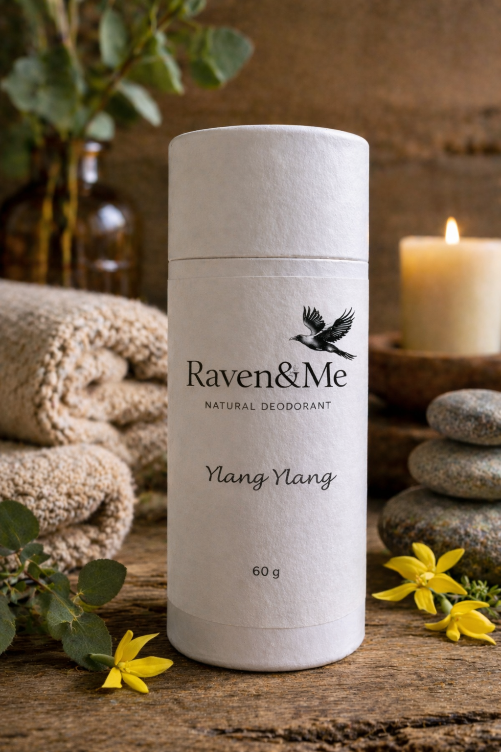 Natural Deodorant - Ylang Ylang 60g