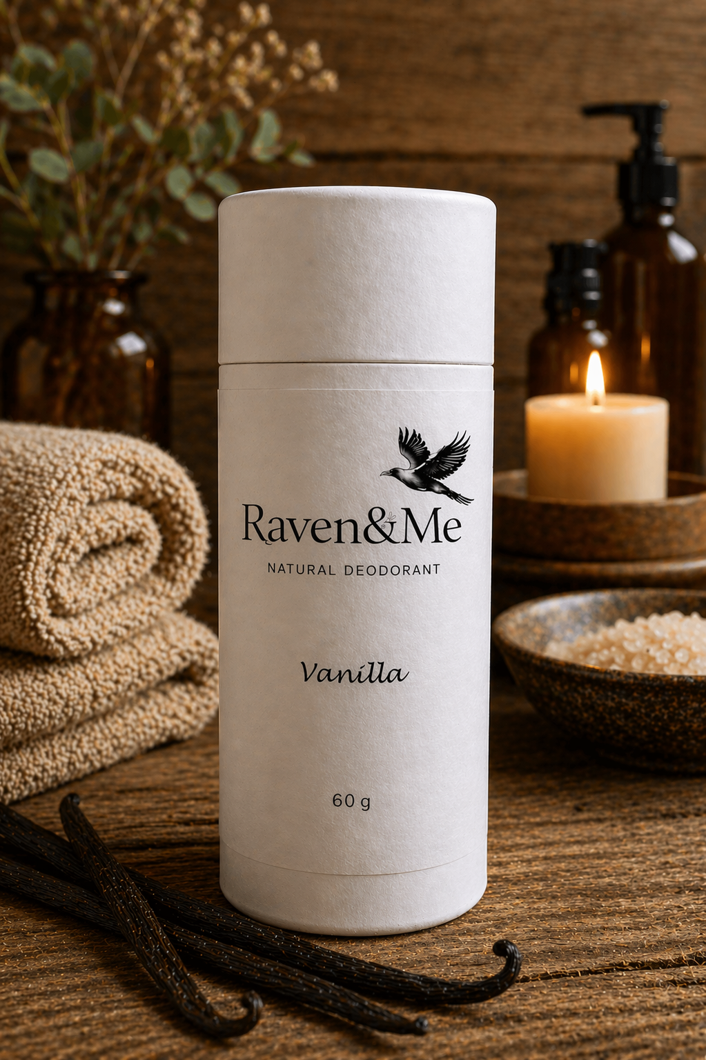 Natural Deodorant - Vanilla 60g